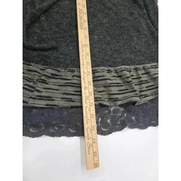 John Fashion Grey Wool Blend Dress Women's Size Small/ Medium Knee Length - Picture 7 of 7